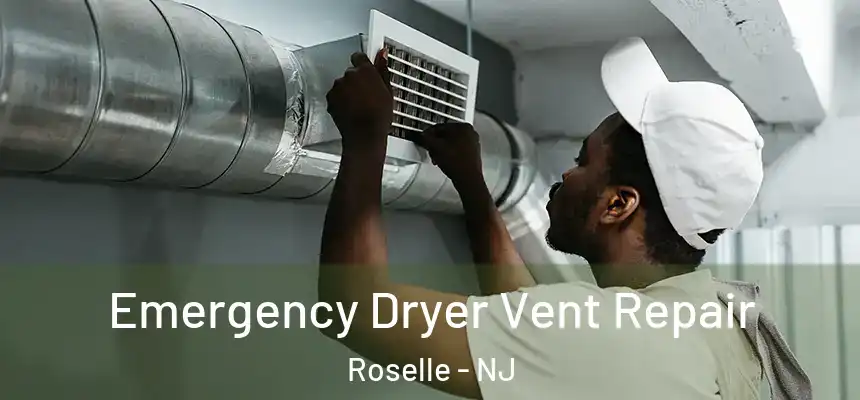 Emergency Dryer Vent Repair Roselle - NJ